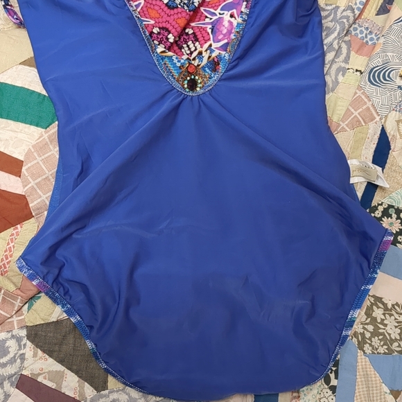 Gottex Sarasana Tank swimsuit with Tummy Control Liner Size 8 - Picture 14 of 15